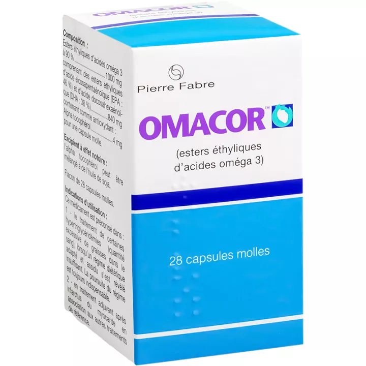 OMACOR Omega 3 28 Cápsulas