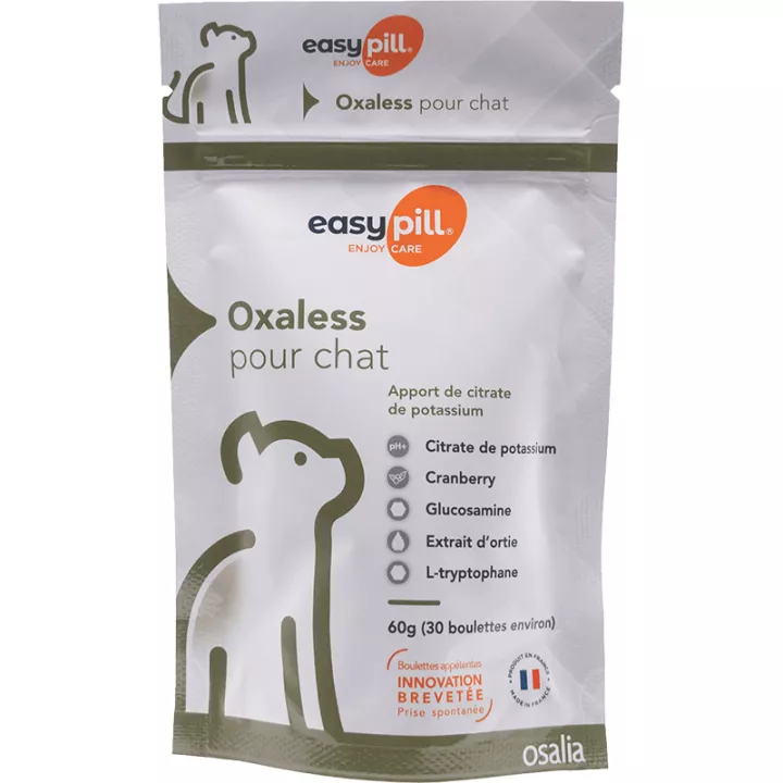 Easypill Oxaless Cálculo Urinário para gatos 30 pastilhas