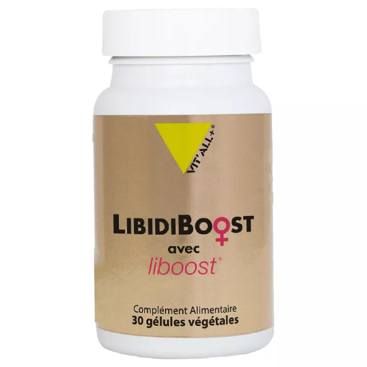 Vitall + LibiBoost avec Liboost 30 Gélules végétales