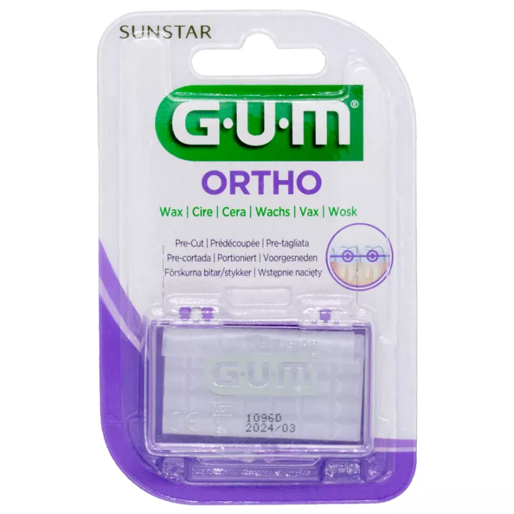 Sunstar Gum Ortho Предварительно нарезанный ортодонтический воск