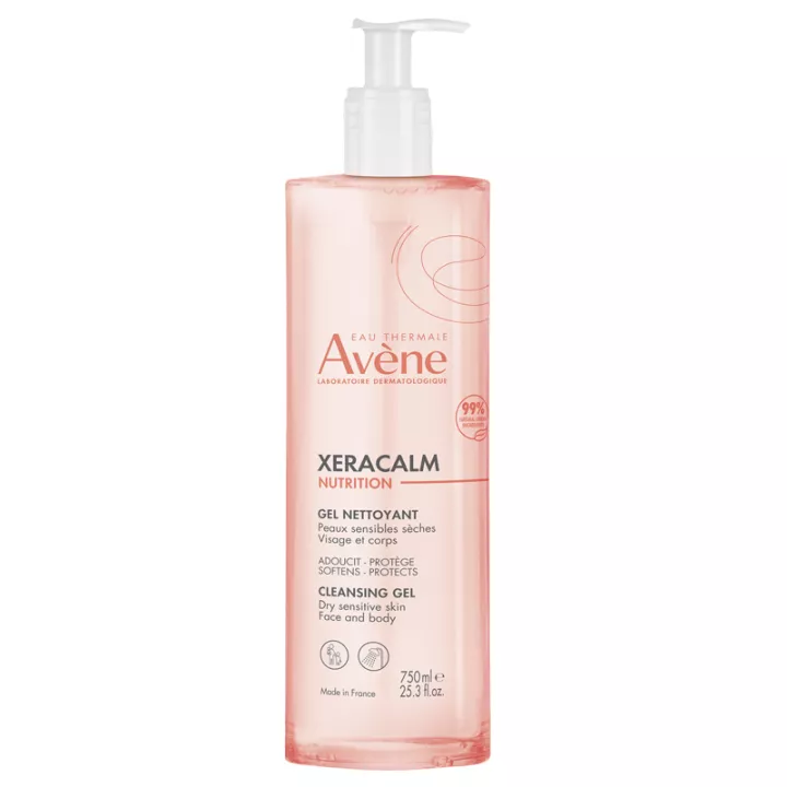 Avene Xeracalm Nutrition Очищающий гель