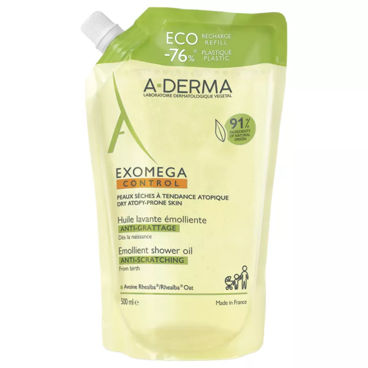 A-Derma Exomega Control Emollient Cleansing Oil