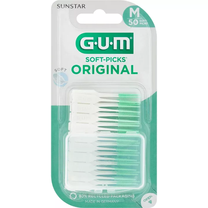 Gum Soft-Picks Original Interdental Sticks M box of 50