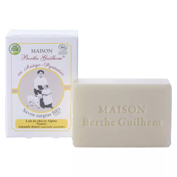 Maison Berthe Guilhem Organic Surgras Soap Sweet Almond