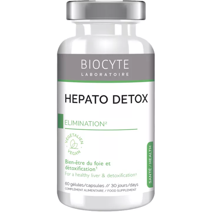 Biocyte Longevity Hepato Detox Draineur Foie 60 gélules