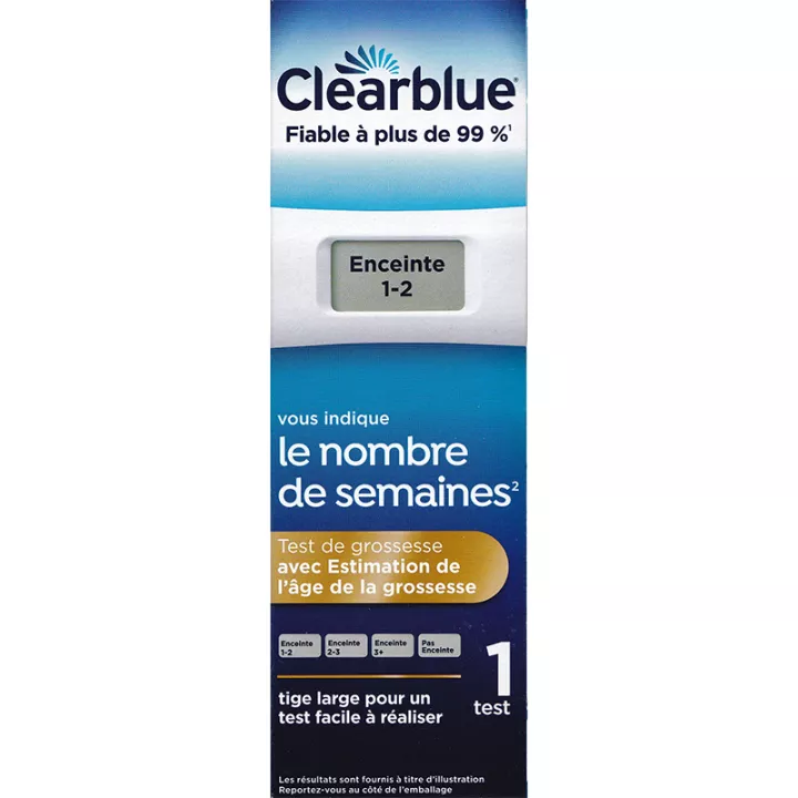 Teste de gravidez digital Clearblue