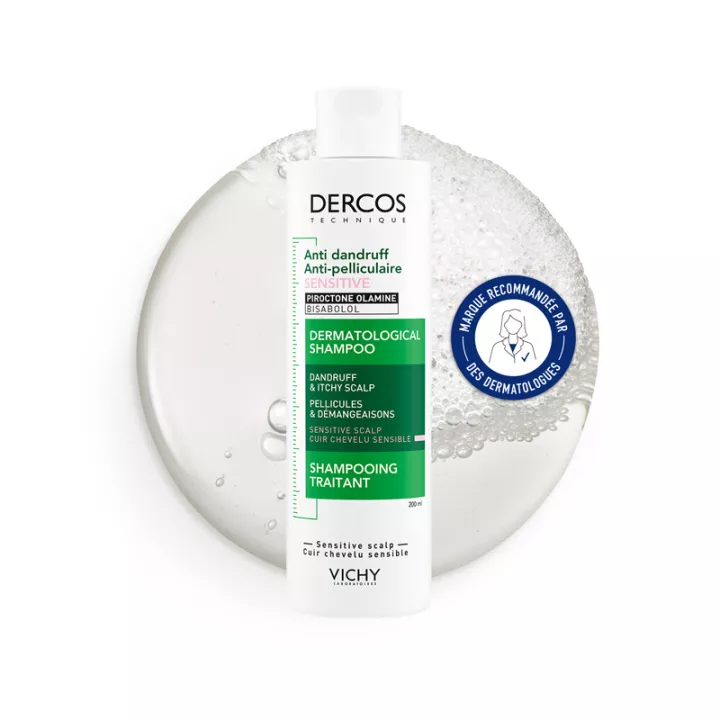 Dercos Champú Tratamiento Sensible Anticaspa 200 ml