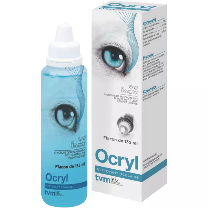 Ocryl Eye Solution para cães e gatos 135 ml