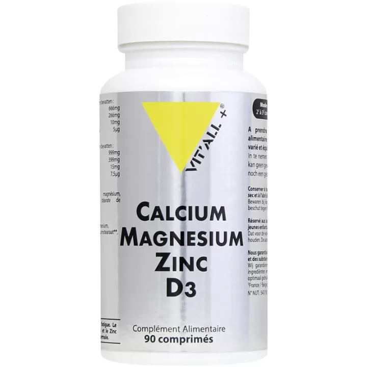 Vitall+ calcium, magnesium, zink, vitamine D3