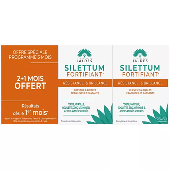 Silettum Fortifying Hair & Nails Jaldes cápsulas