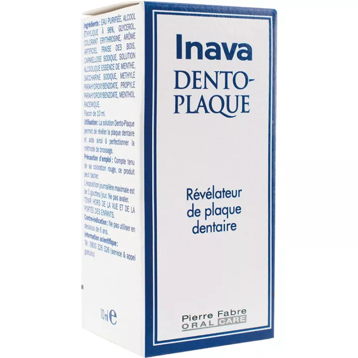 Inava Dento-Plaque Plaque Revealer 10 мл