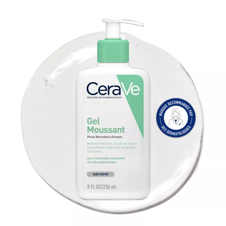 CeraVe Gel Espumoso para Piel Normal a Grasa / Piel Propensa al Acné