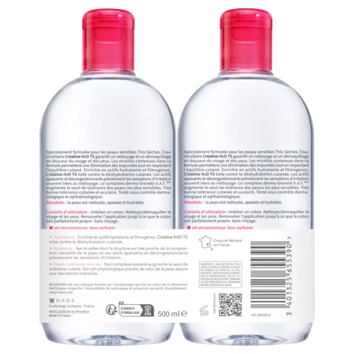 Crealine TS H2O Micelle Solution Bioderma 500ML