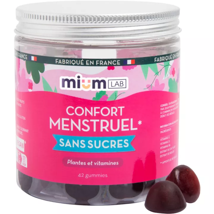 Mium Lab Gummies Menstrual Comfort Sem Açúcar 42 Gummies