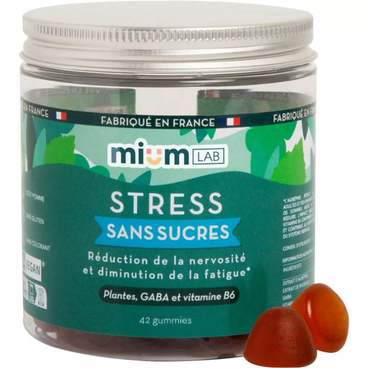 Mium Lab - Les Miraculeux Stress Sans Sucre 42 Gummies