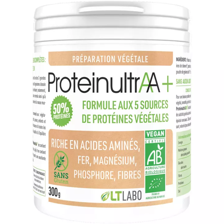 LT Labo ProteinultrAA Proteine Vegetali Biologiche 300g