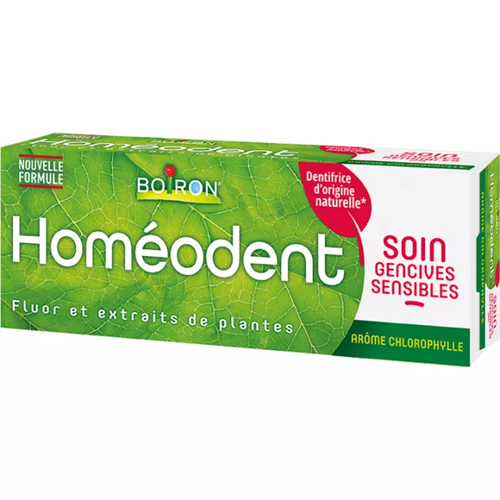 Homeodent Soin gencives sensibles homeopathic toothpaste Boiron