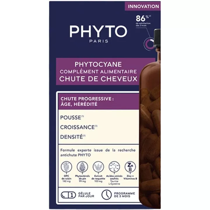 Phytocyane Traitement Anti-chute Progressive 84 gélules