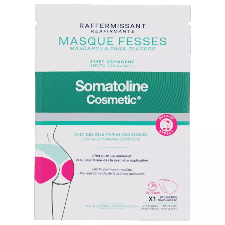 Somatoline Raffermissant Masque Fesses Effet Cryogène 1 использование