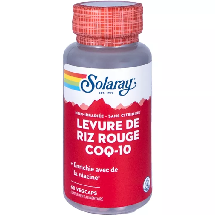 Solaray Rode Rijst Gist CoQ-10 60 capsules