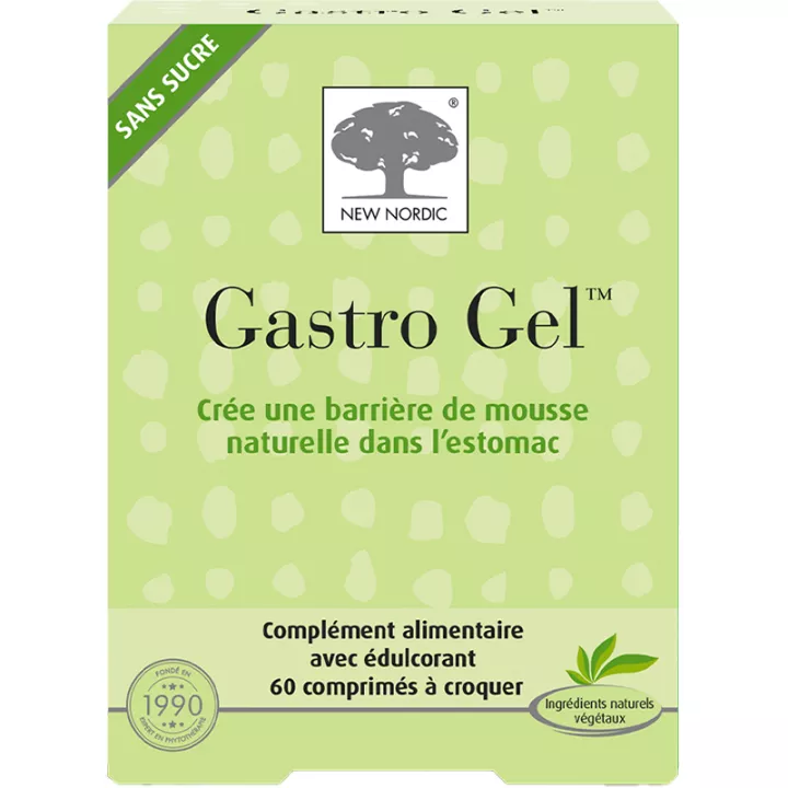 New-Nordic Gastro Gel brûlures d'estomac Comprimés