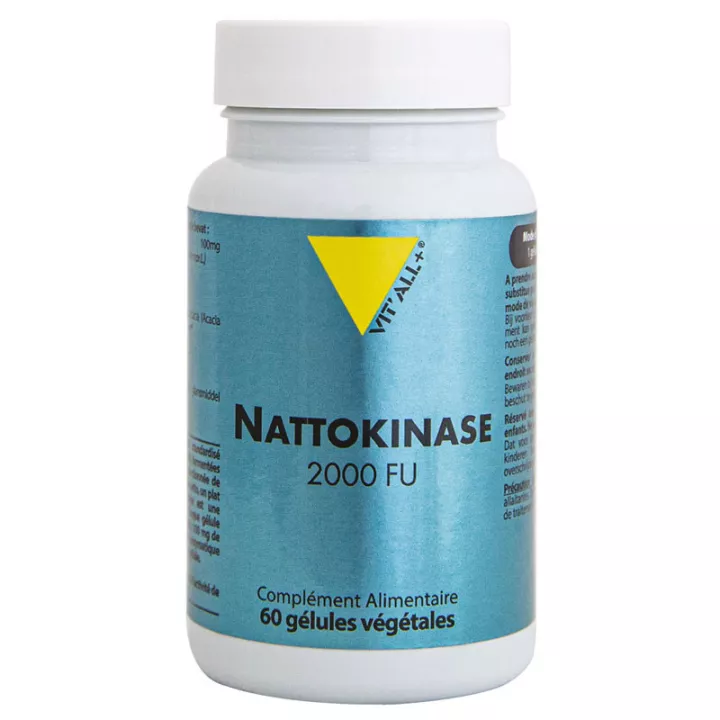 Виталл + Наттокиназа 100 мг 2000 ФУ 60 растительных капсул