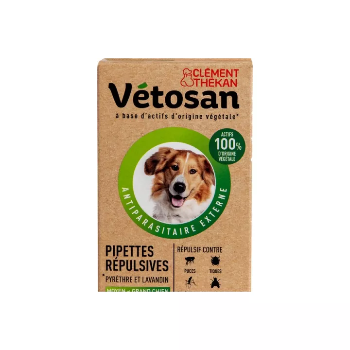 Vetosan repellent pipette puppy/small dog 2 pipettes 1.5ml