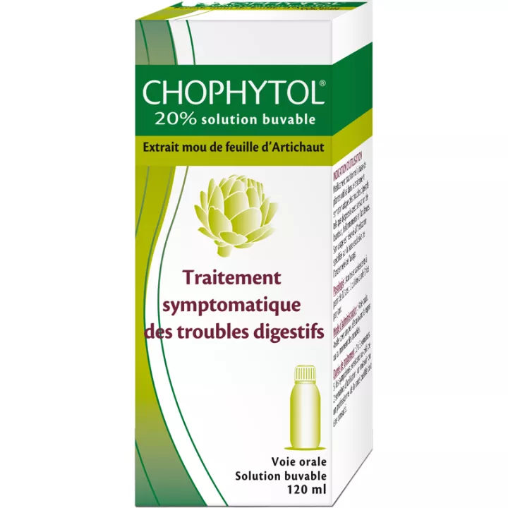 Chophytol 20% Solução Oral 120 ml Alcachofra