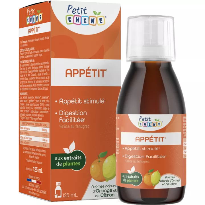 Petit-Chêne Appétit Sirop 125 ml