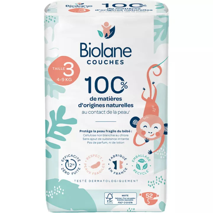 Fraldas Biolane Expert Bio Ecológicas