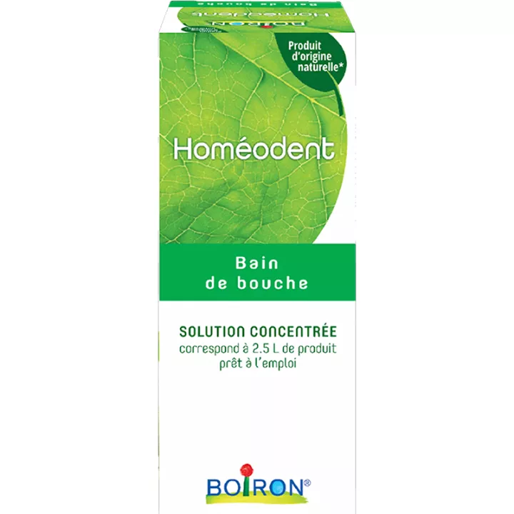 Homeodent MUNDWASSER 125ML HOMEOPATHIE Boiron