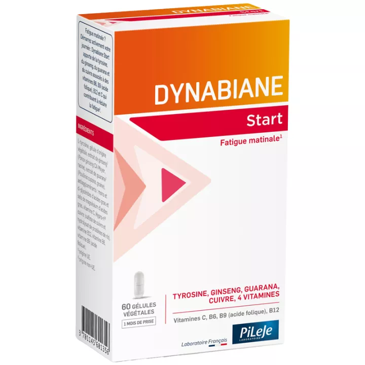 Pileje Dynabiane Start fatigue matinale 60 Gélules