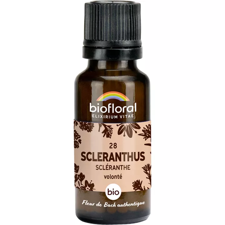 Biofloral Fleurs de Bach 28 Scleranthus Granules sans alcool