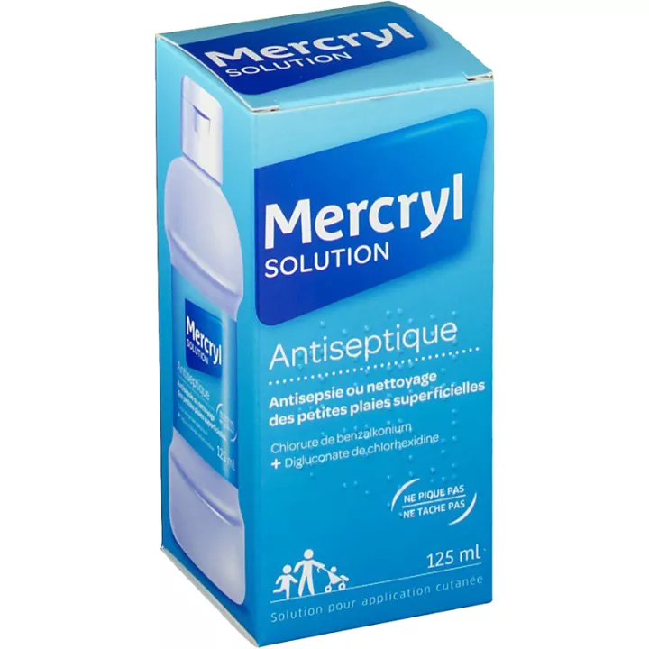 Mercryl solution antiseptique 125ml