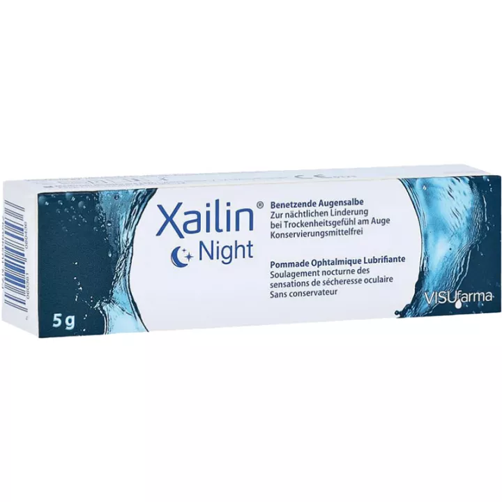 Visufarma Xailin Night Pommade Ophtalmique Lubrifiante 5g