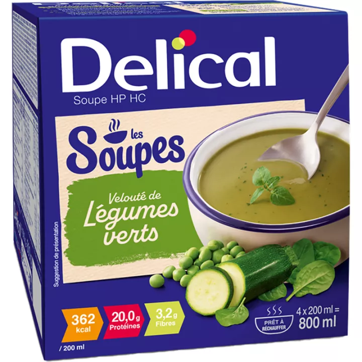 Delical Les Soupes HP HC 4x200 ml