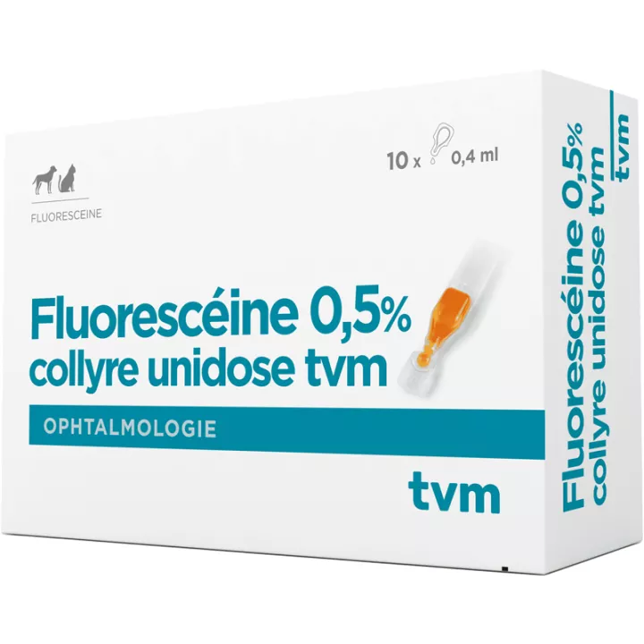 Fluorescein TVM 0.50% Eye drops 10 single doses