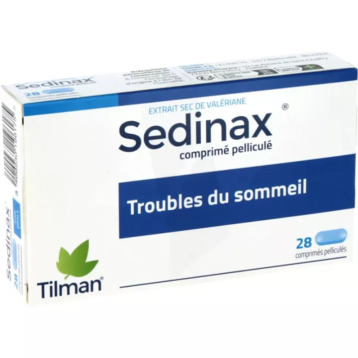 Sedinax Extrato de valeriana em comprimidos Tilman