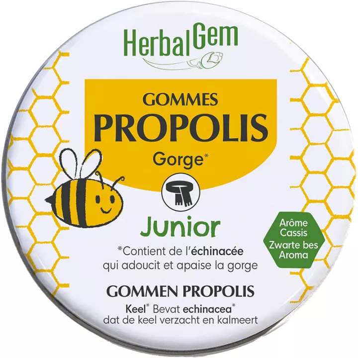 Herbalgem Propolis Junior Gommes Bio Gorge 12 Gommes