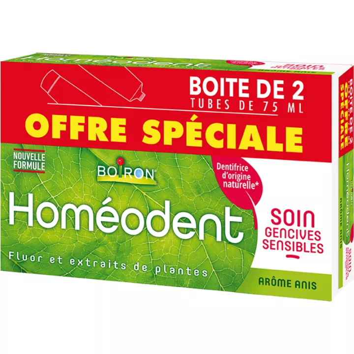 Homéodent Soin gencives sensibles dentifrice homéopathique Boiron