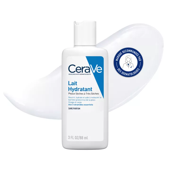 CeraVe Leite Hidratante para o Rosto e Corpo Pele Seca