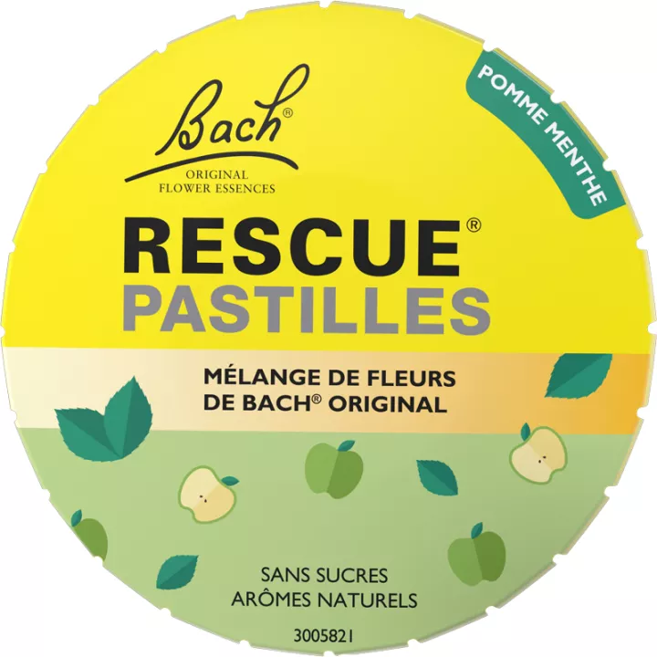 Rescue Pastilles Sabor Natural Original Flores de Bach