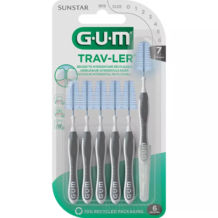 Межзубная щетка Sunstar Gum Trav-Ler 2,6 мм