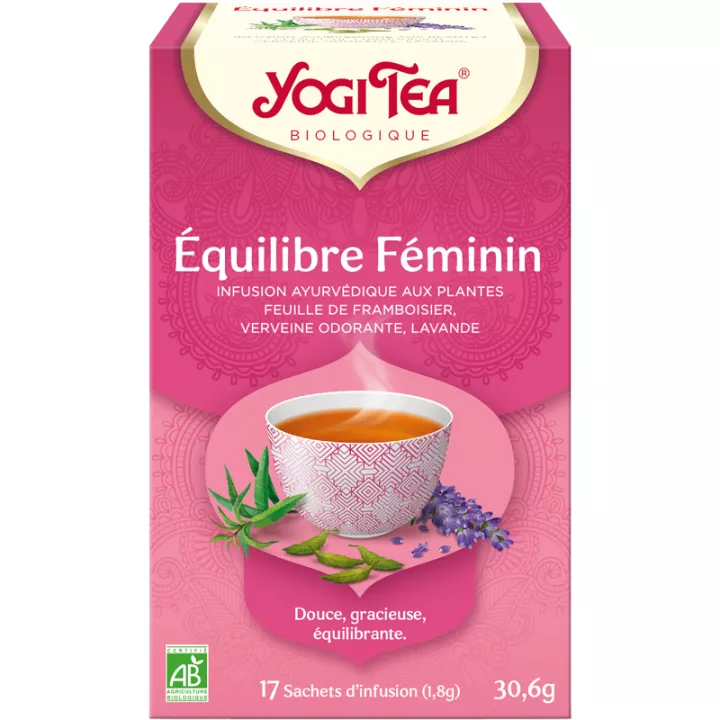 Yogi Tea Infusión Equilibrio Femenino 17 bolsitas de té