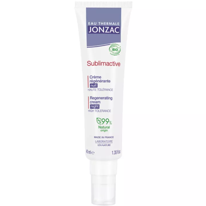 Jonzac Sublimactive Anti-Âge Cellulaire Crème Régénérante Nuit 40 ml