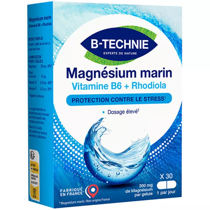 B-Technie Marine Magnesium+ B6 + Rhodiola