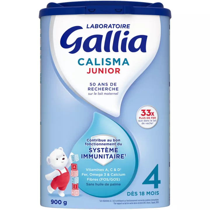 Gallia Calisma Junior 4 Système Immunitaire Dès 18 Mois 830 g