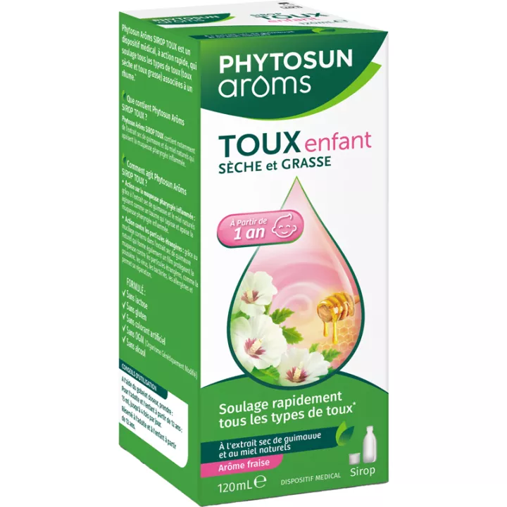 Phytosun Aroms Dry and Oily Cough Children's Syrup 