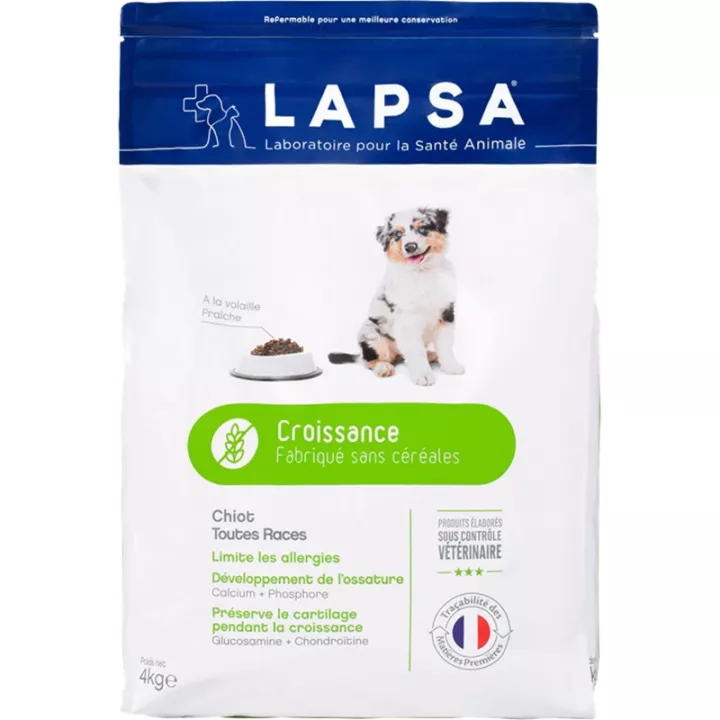 Lapsa Chiot Croissance Croquettes 