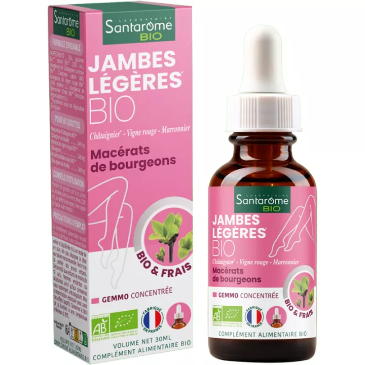 Santarome Organic Bud Complex Light Legs 30ml